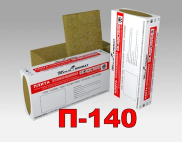 Базальтовый утеплитель П-140 (140 кг/м³)